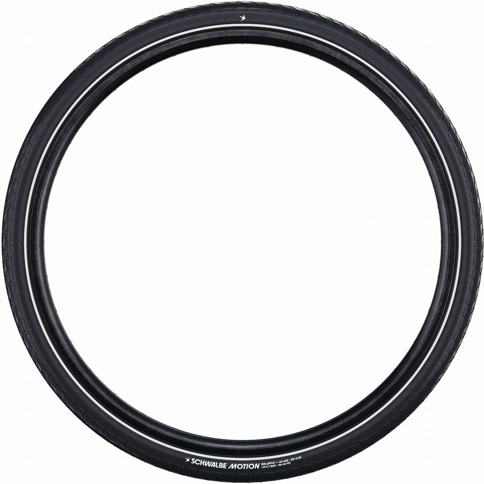 Schwalbe Motion Big Apple RaceGuard Drahtreifen 26" Green Compound schwarz/reflex
