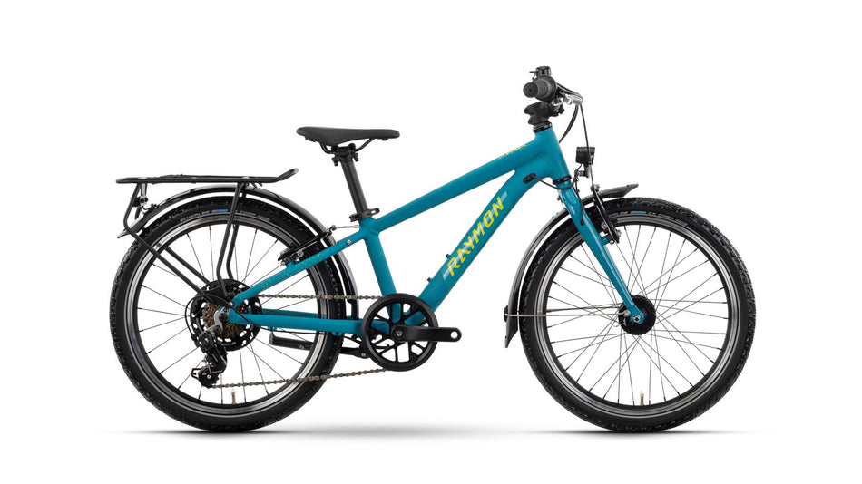 Raymon Yanga Pro Street Kinderrad Diamant 20" turquise/lime one size