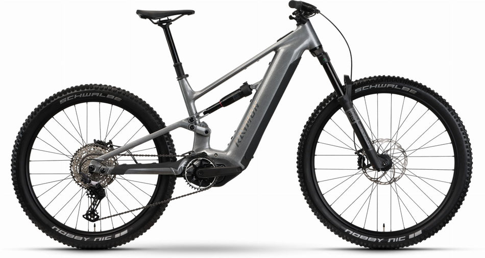 Raymon Ravor Comp 840 Wh E-Bike Fully 29"/27,5" darksilver marble