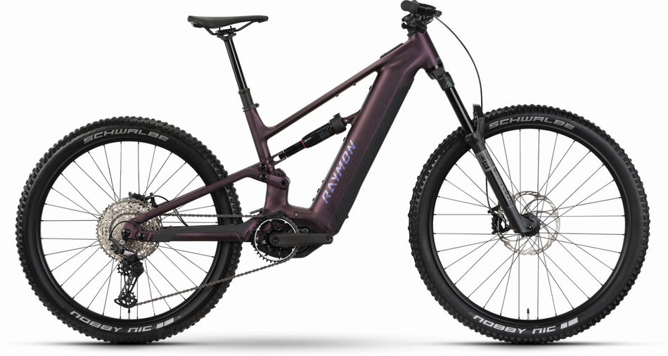 Raymon Ravor Comp 840 Wh E-Bike Fully 29"/27,5" floridplum