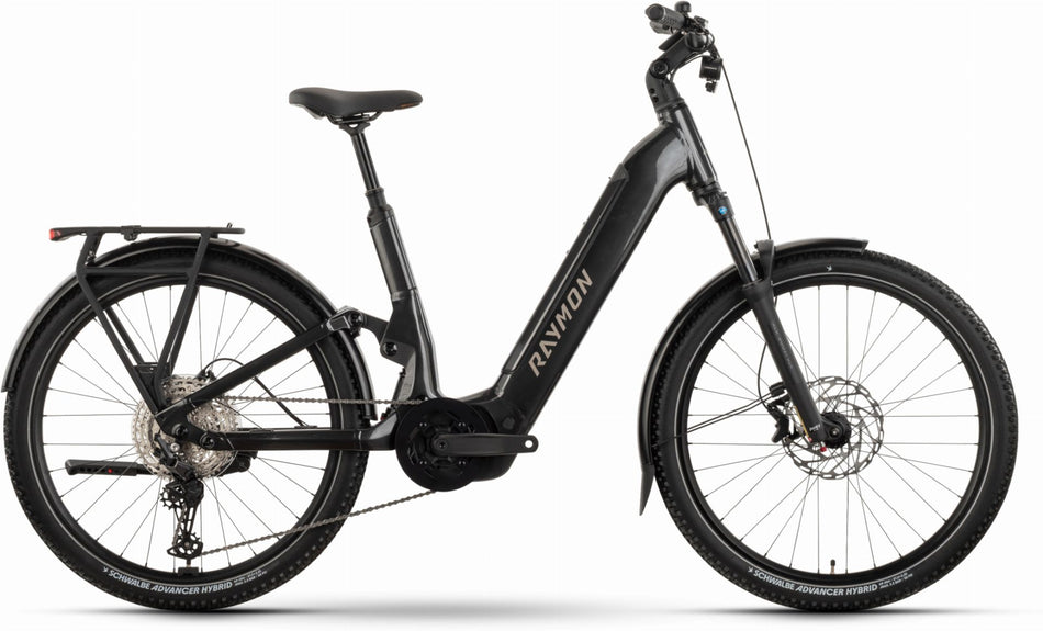 Raymon Tavano Pro 800 Wh E-Bike Wave 27,5" metalgrey