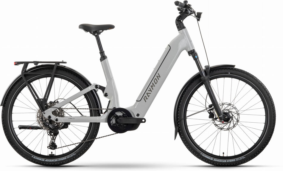 Raymon Tavano Comp 800 Wh E-Bike Wave 27,5" stormwhite
