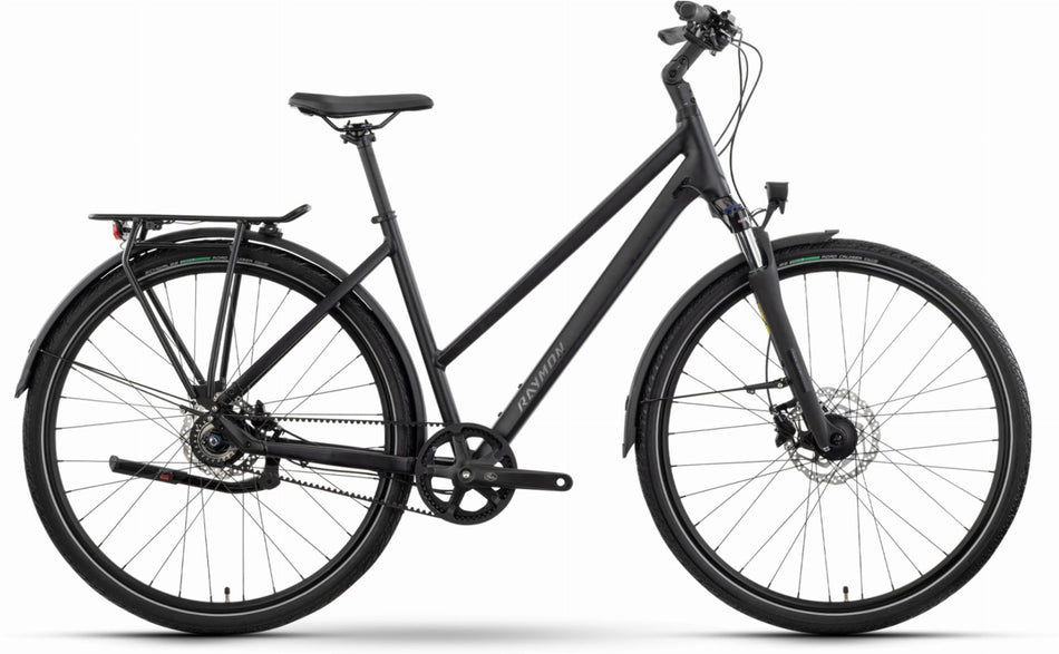 Raymon Zayn Ultra Trekkingrad Trapez 28" black stealth
