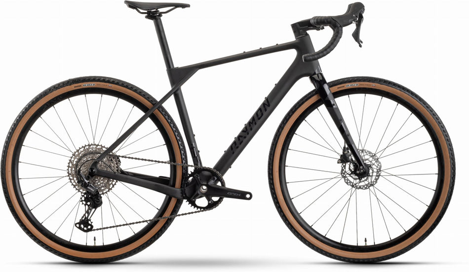 Raymon Soreno Pure Gravelbike Diamant 28" carbon stealth