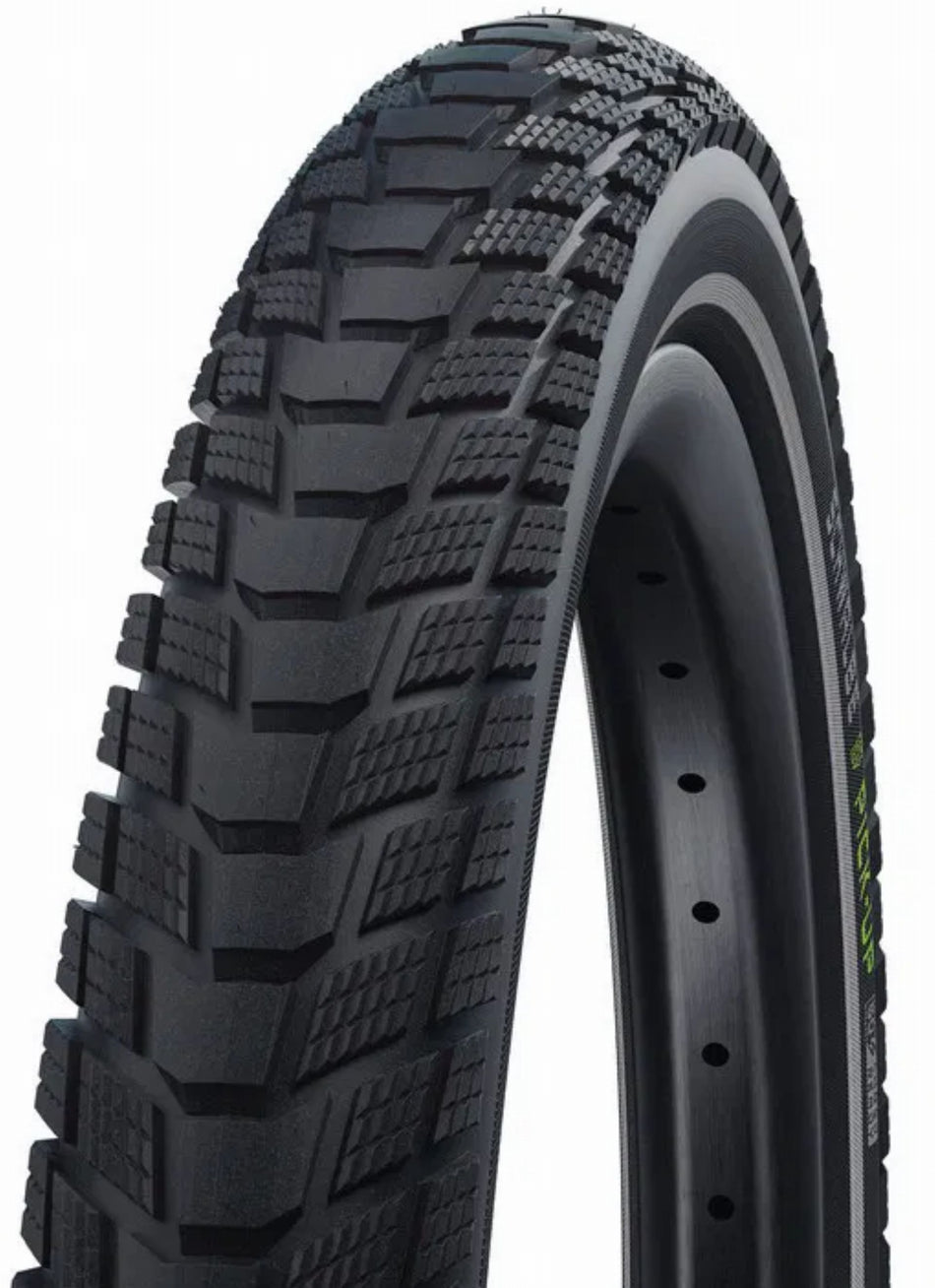 Schwalbe Pick-Up Performance Line, Super Defense, Tube Drahtreifen 24", Addix E, FairRubber black/reflex