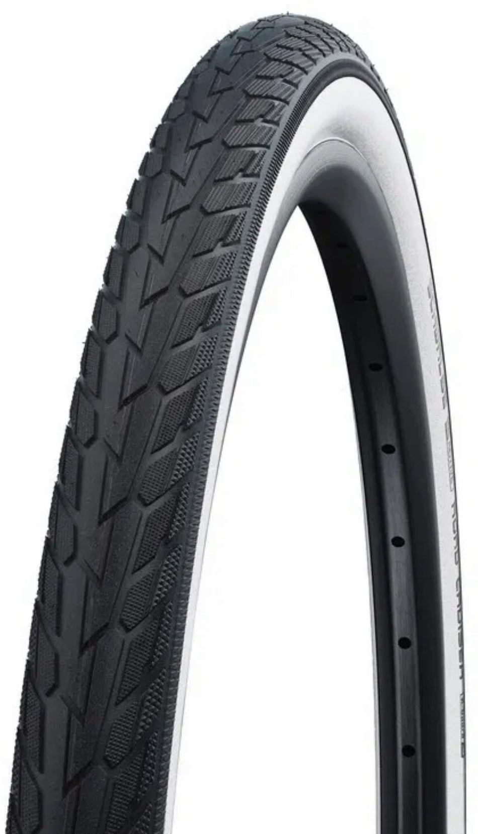 Schwalbe Road Cruiser K-Guard, Active Line, Tube Drahtreifen 27", Green whitewall 28/32-630