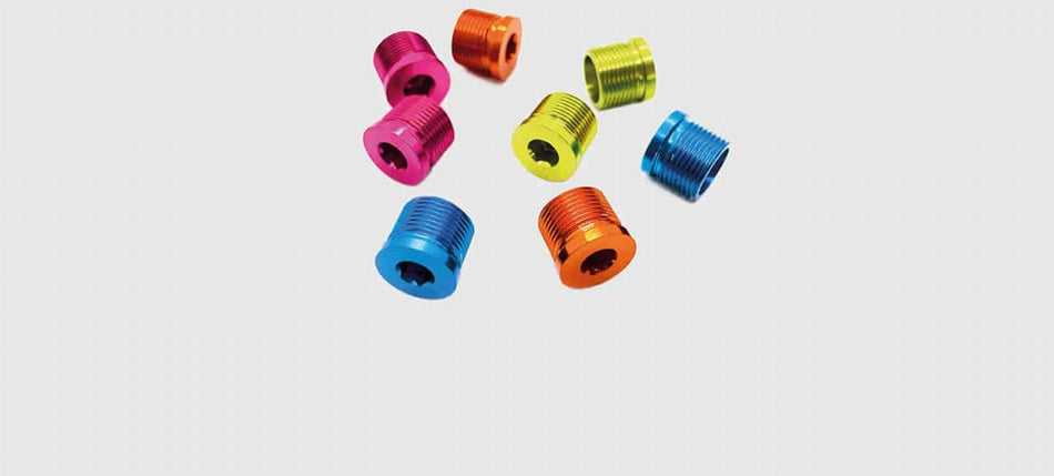 magped Farbige Spindel Kappen nur für Ultra2 Und Enduro2 8 Stück
