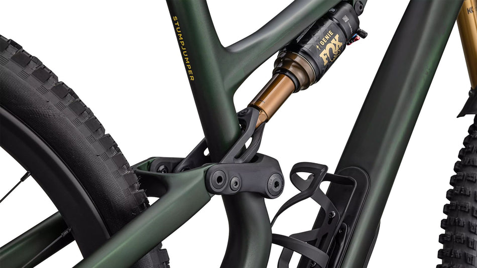 Specialized Stumpjumper 15 Pro MTB-Fully Satin Green Tint/Gunmetal/Satin Metallic Sulphur