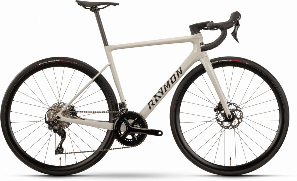 Raymon Kirana 105 Rennrad Diamant 28" light grey stealth