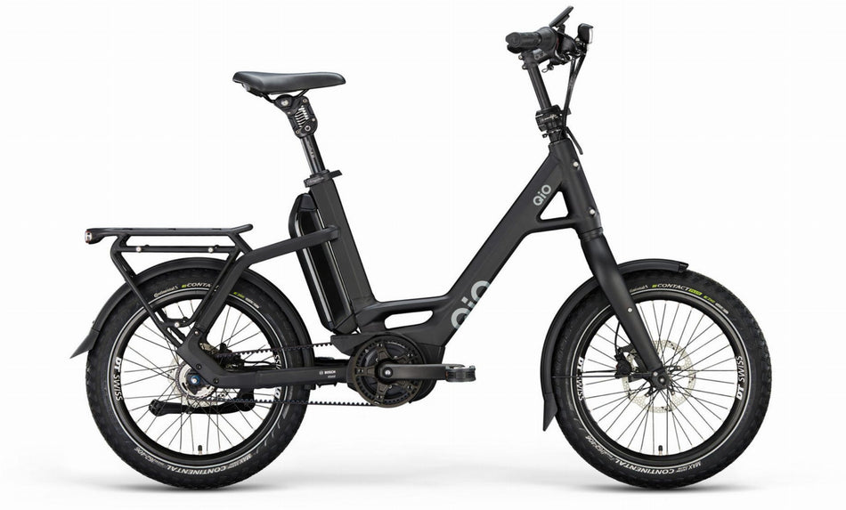 QiO EINS P-5 545 Wh E-Kompaktrad 20" nicht black matt 48 cm