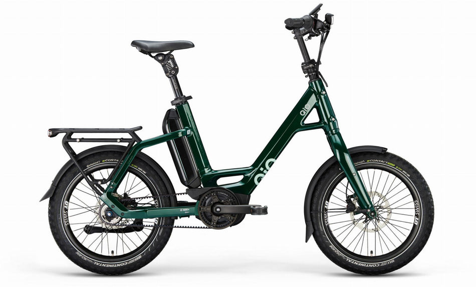 QiO EINS P-5 545 Wh E-Kompaktrad 20" forest green 48 cm