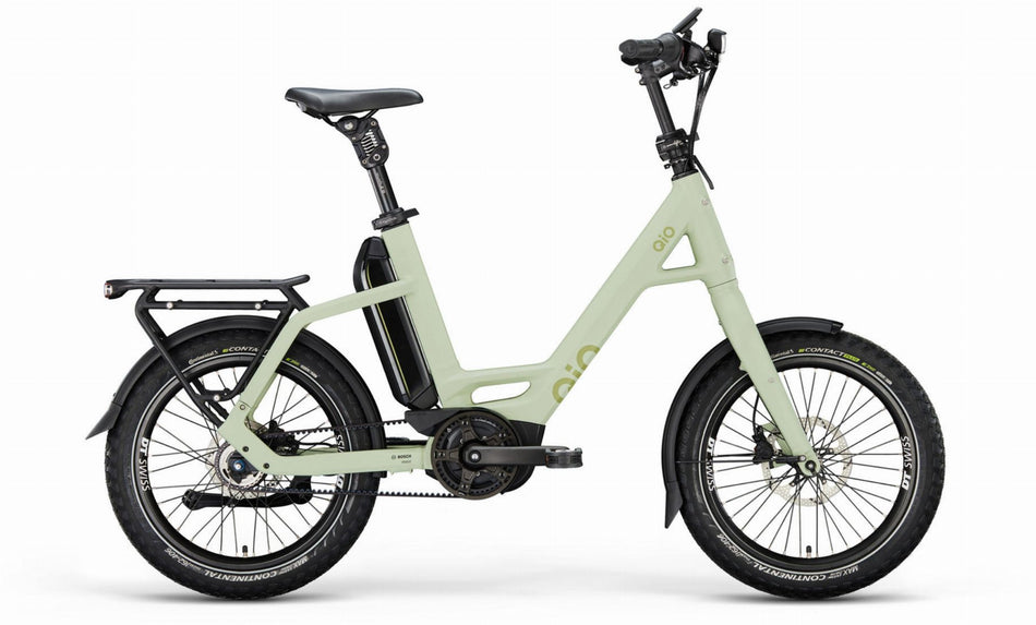 QiO EINS P-5 545 Wh E-Kompaktrad 20" light olive matt 48 cm