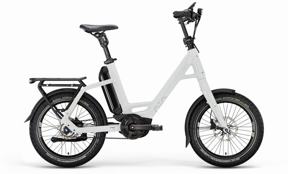 QiO EINS P-5 Rücktrittnabe 545 Wh E-Kompaktrad 20" crystal white 48 cm