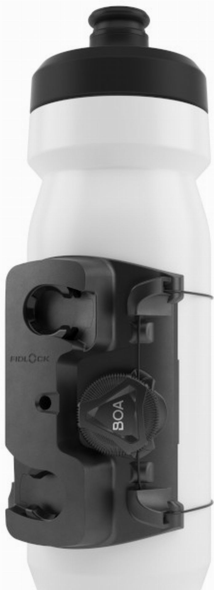 Fidlock Twist Single Uni Connector Universeller Trinkflaschenhalter für magnet-mechanisches Flaschenhaltersystem schwarz
