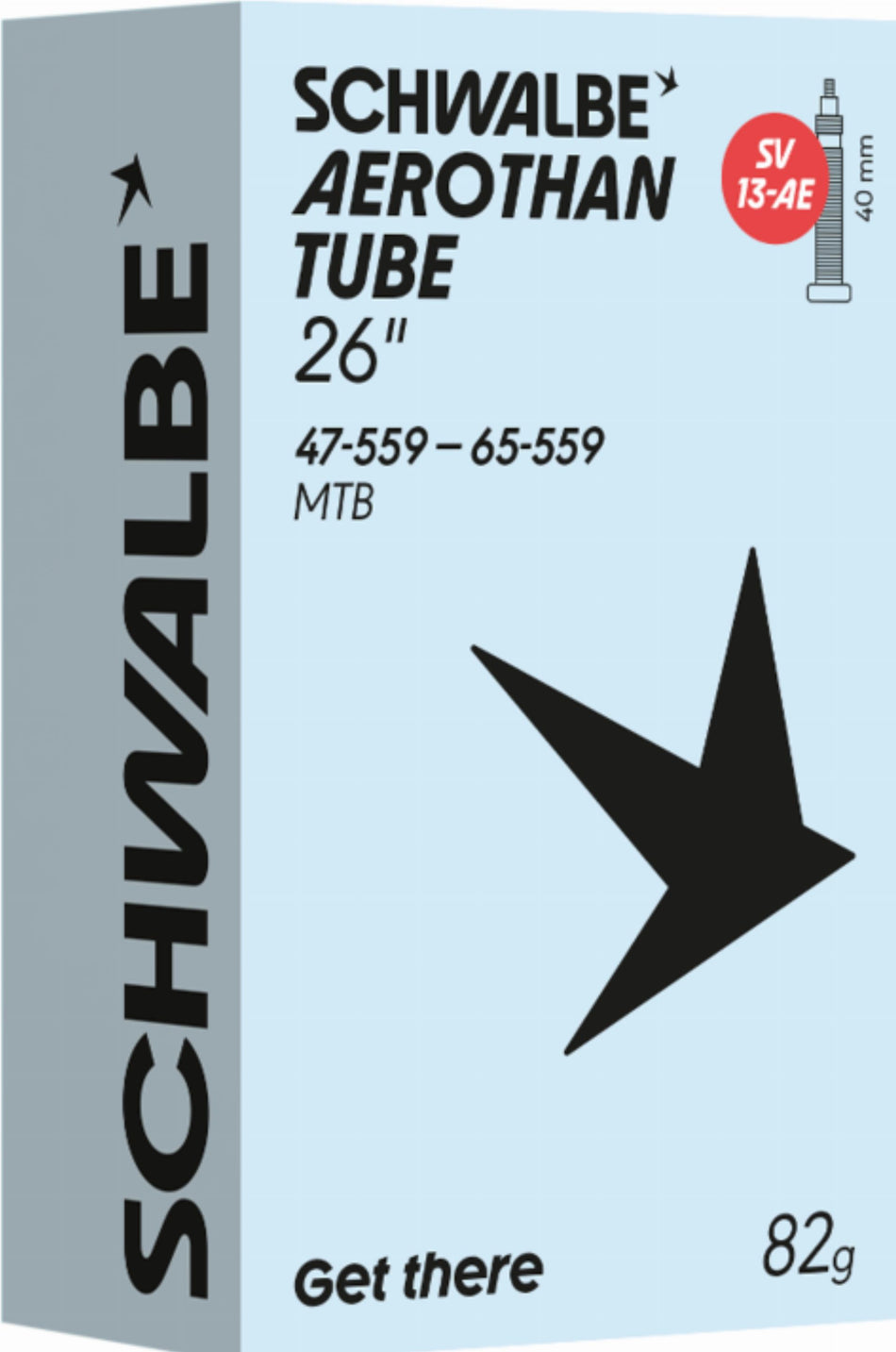 Schwalbe Aerothan Tube 13-AE Schlauch 26" 47/65-559 SV 40 mm