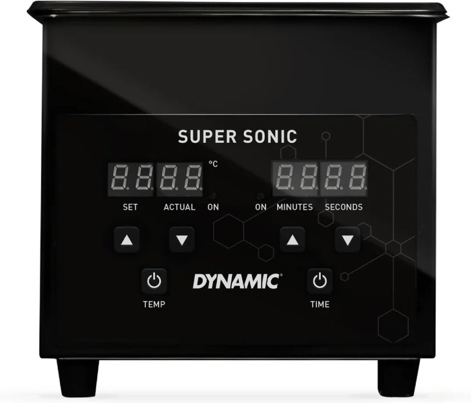 Dynamic Super Sonic Ultraschallreiniger 1,3 Liter, 40 KHz, 60W Ultraschall, 100W Heizleistung