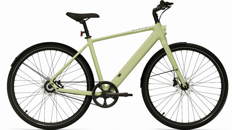 Tenways CGO600 Pro 360 Wh E-Bike Diamant 28" avocado green