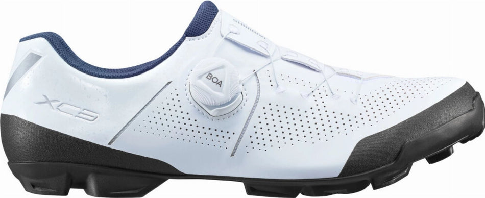 Shimano XC302 MTB-Schuhe SPD breite Ausführung white