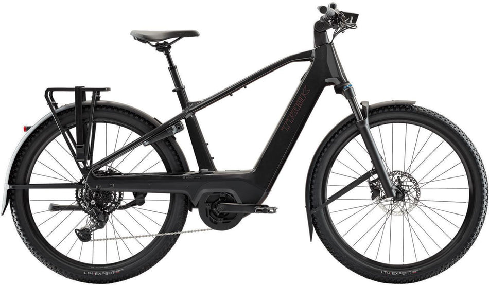 Trek Charter+ 4 Trail 800 Wh E-Bike Diamant 27,5" dark web