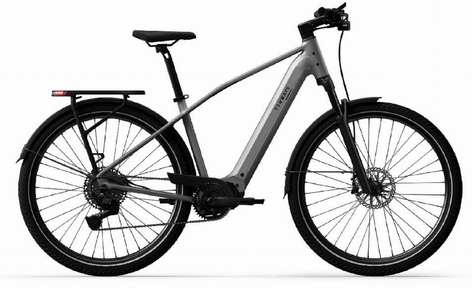 Tenways AGO X Special Edition 560 Wh E-Bike Diamant 29" starlight silver 47 cm
