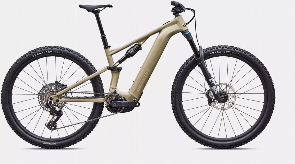 Specialized Turbo Levo R Comp Alloy 840 Wh E-Bike Fully Satin East Sierras/Sandstone Metallic