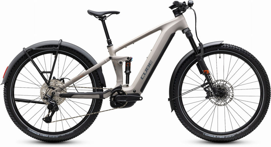 Cube Stereo Hybrid ONE44 SLX 800 Wh FE E-Bike Fully oatgrey´n´grey