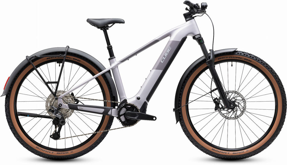 Cube Reaction Hybrid Pro 800 Wh FE E-Bike Hardtail Diamant lilacbreeze´n´prizm