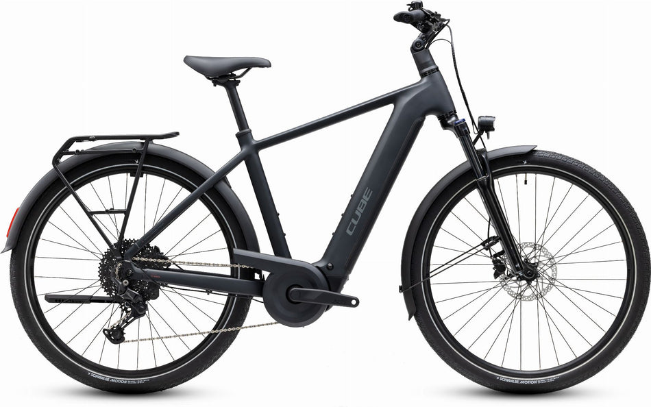 Cube Touring Hybrid ONE 600 Wh E-Trekkingbike Diamant 28" grey´n´coolgrey