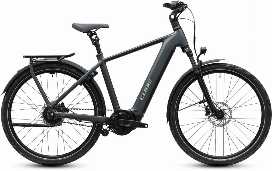 Cube Kathmandu Hybrid Deluxe Pro 800 Wh E-Trekkingbike Diamant 28" blackforest´n´chrome