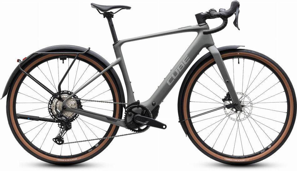 Cube Nuroad Hybrid C:62 Race 400X Wh FE E-Gravelbike Diamant 28" oldgrey´n´grey