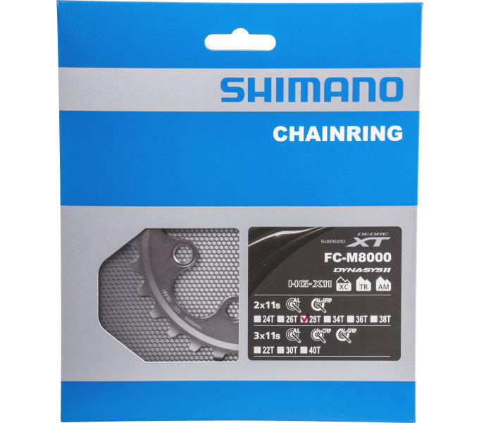 Shimano Deore XT FC-M8000 Kettenblatt 2-fach