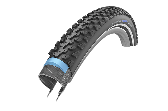 Schwalbe MARATHON PLUS MTB Perf, SmartGuard, TwinSkin 29" Drahtreifen Black-Reflex