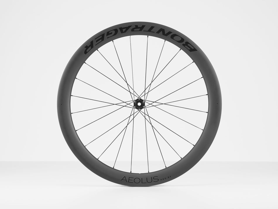 Bontrager Aeolus Pro 51 TLR Disc Carbon VR/HR 28" black
