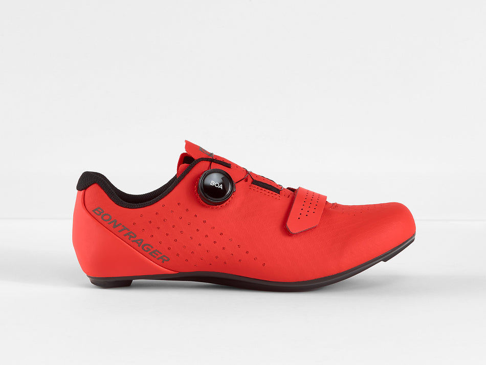 Bontrager Circuit Rennradschuhe radioactive red