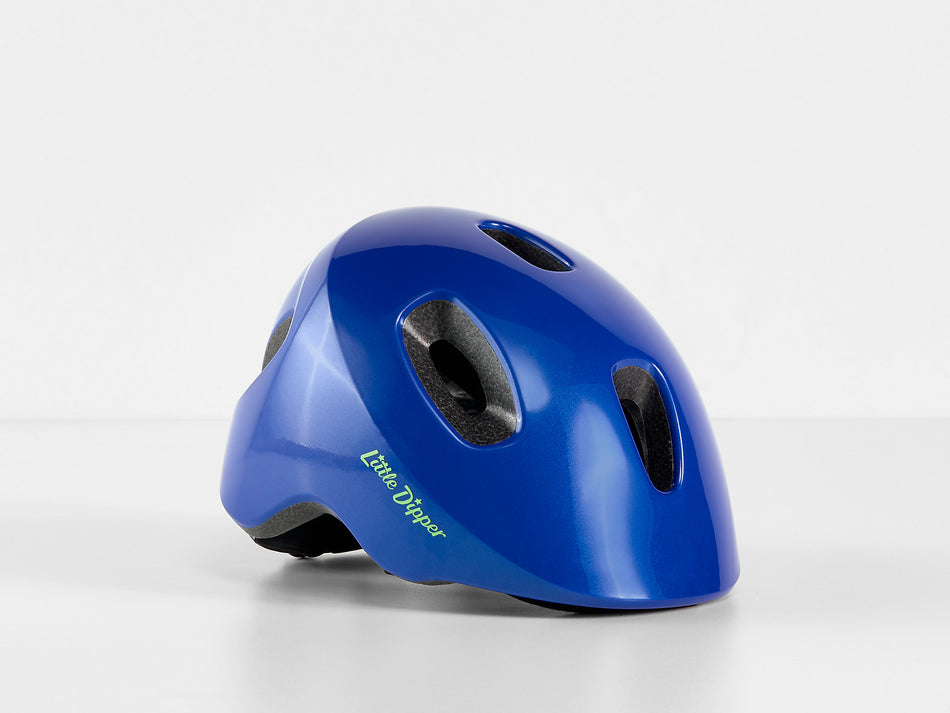 Bontrager Little Dipper Kinder-Helm alpine blue/vis green 46-50 cm