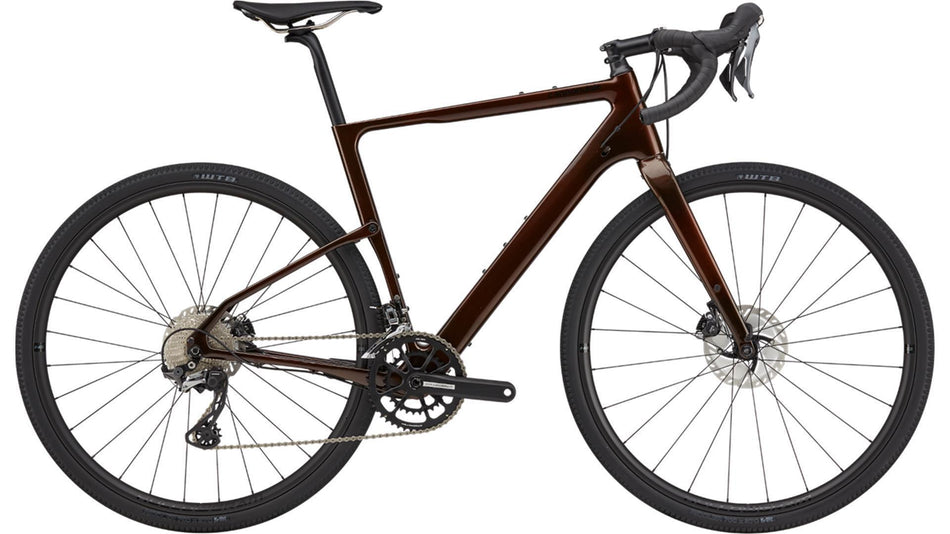 Cannondale Topstone Carbon 2 Gravelbike 28" saber tint