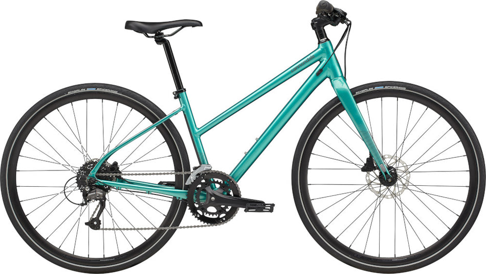 Cannondale Quick Disc 3 Remixte Cityrad Trapez 28" turquoise