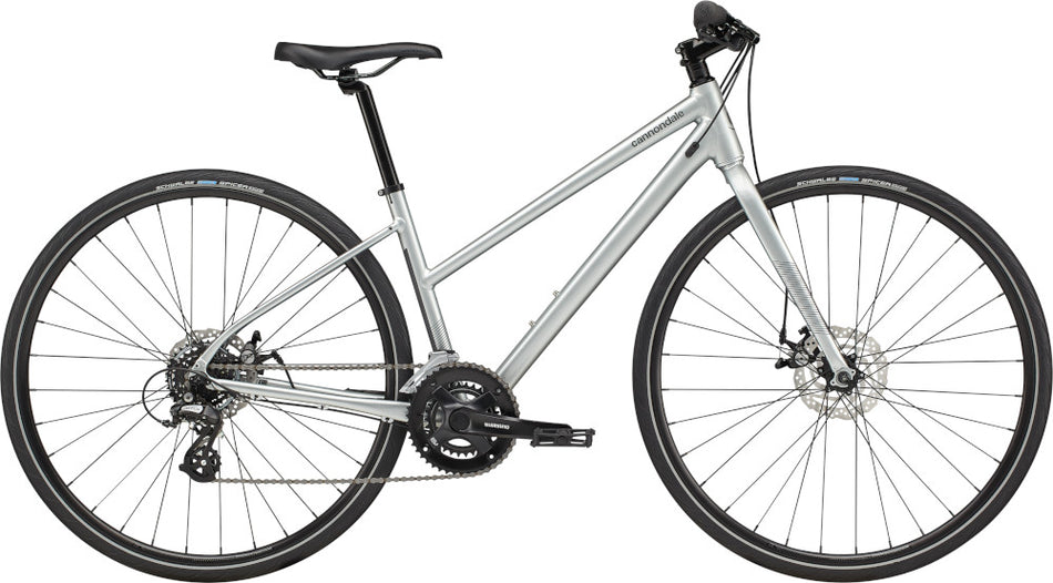 Cannondale Quick Disc 5 Remixte Cityrad Trapez 28" sage gray