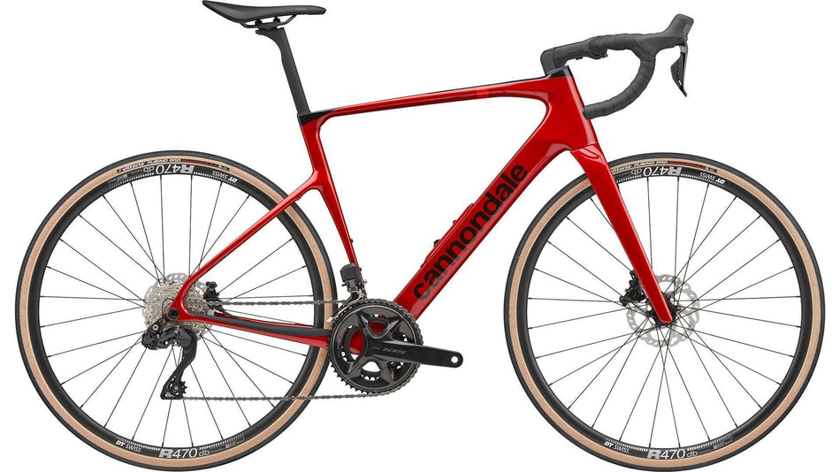 Cannondale Synapse Carbon 4 Rennrad Diamant 28" metallic red