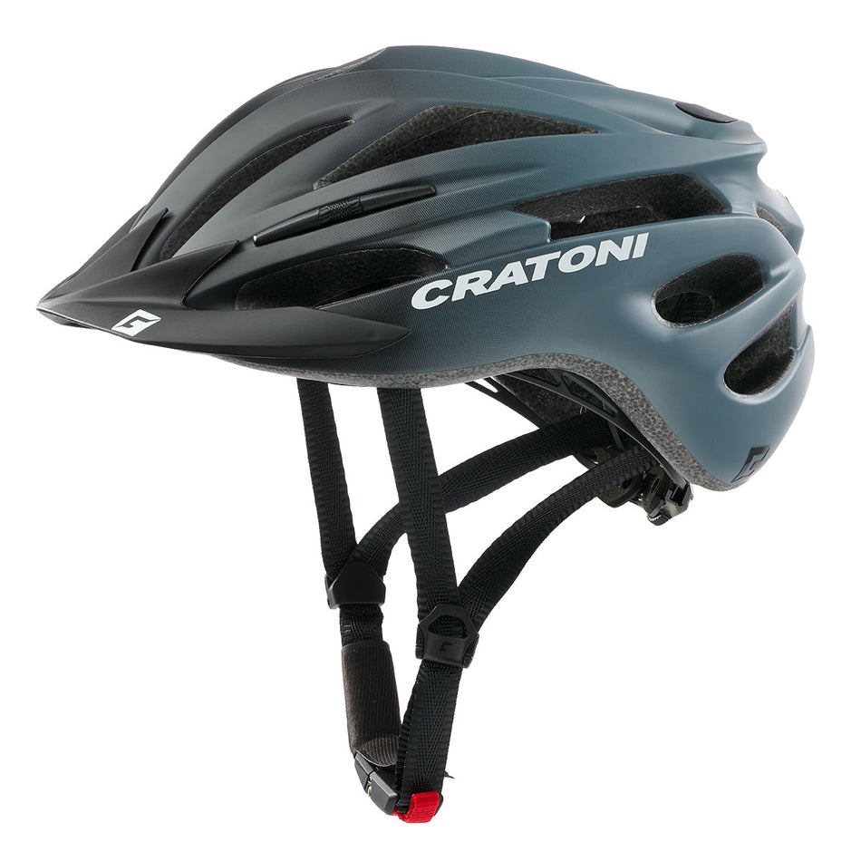 Cratoni Pacer Jr. Kinder-Helm black-grey matt