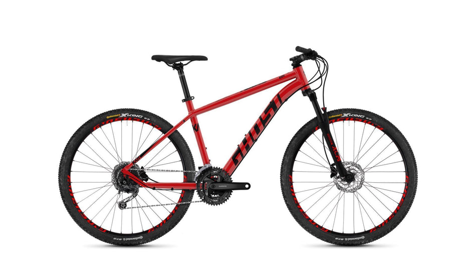 Ghost Kato 4.7 AL U MTB-Hardtail Diamant 27,5" riot red/night black