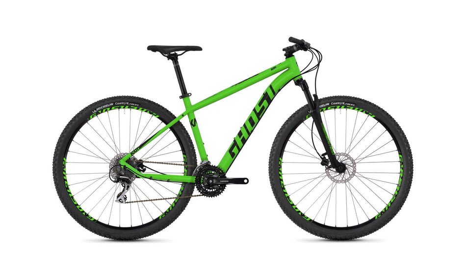Ghost Kato 3.9 AL U MTB-Hardtail Diamant 29" riot green/night black