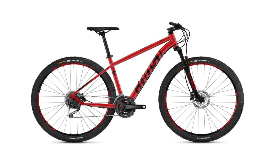 Ghost Kato 4.9 AL U MTB-Hardtail Diamant 29" riot red/night black