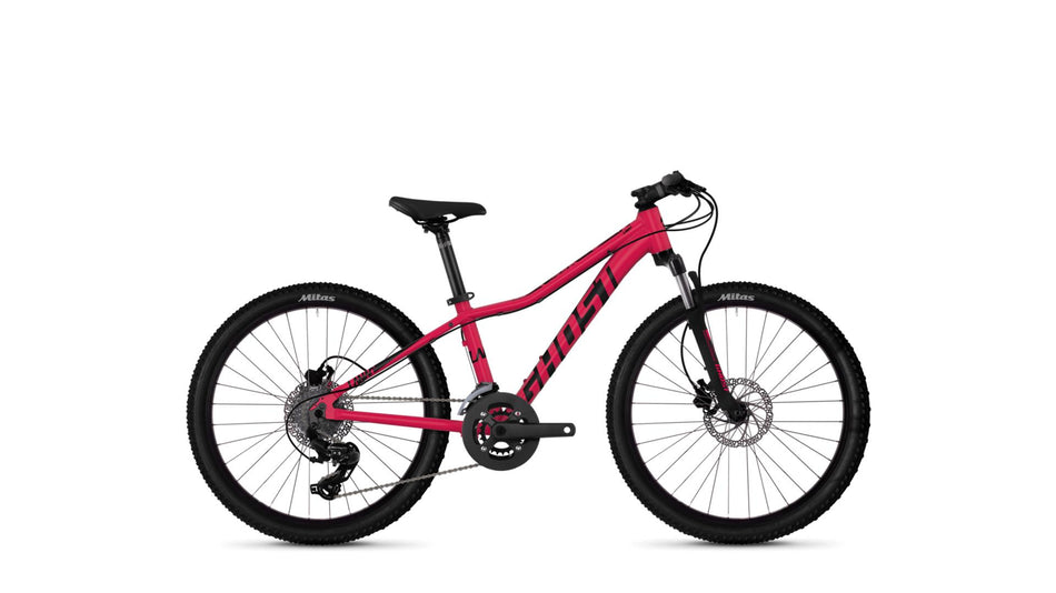 Ghost Lanao D4.4 AL W Jugendrad 24" rubi pink/jet black