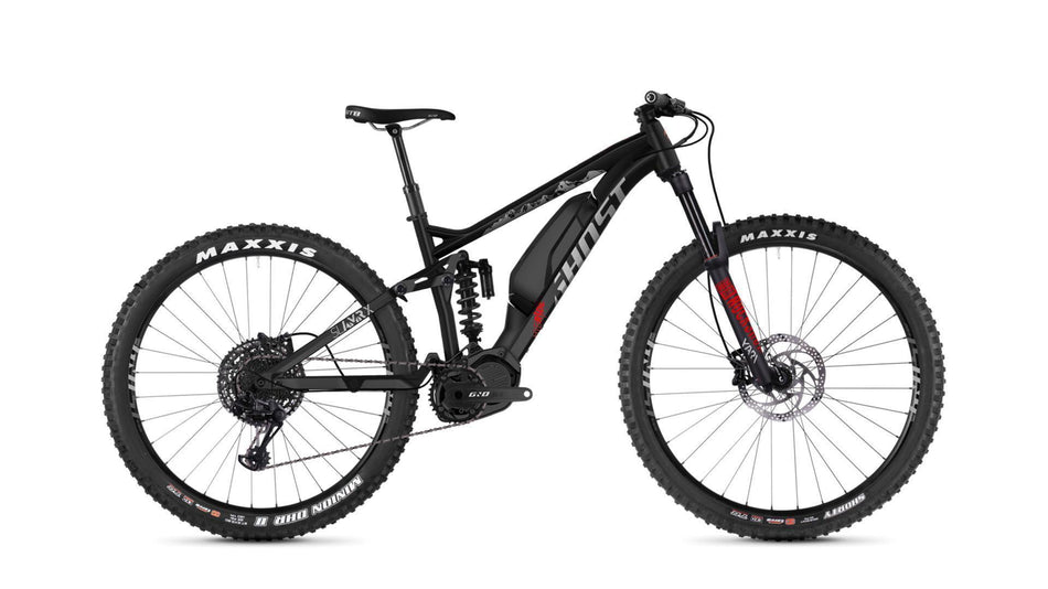 Ghost Hybride SLAMR X S3.7+ AL U E-Bike Diamant 27,5+" night black/iridium silver