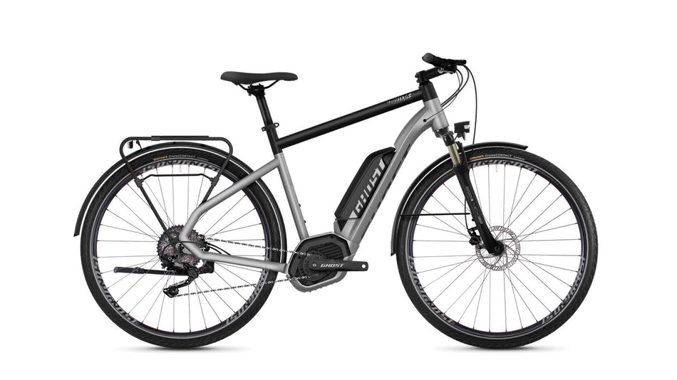 Ghost Hybride Square Trekking B2.8 AL U E-Bike Diamant 28" iridium silver/jet black