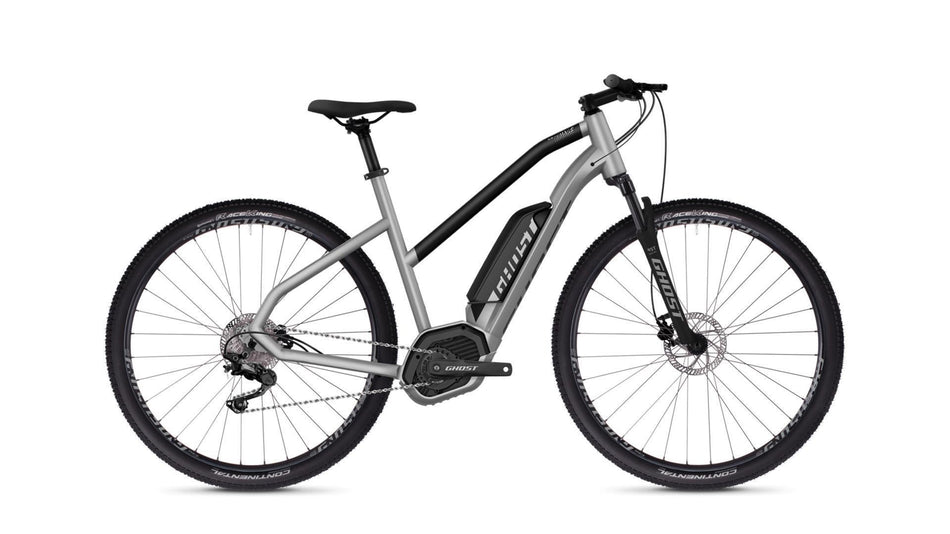 Ghost Hybride Square Cross B2.9 AL W E-Bike Trapez 29" iridium silver/jet black
