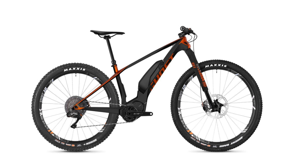 Ghost Hybride Lector S8.7+ LC E-Bike 27,5+" titanium gray/volcano orange