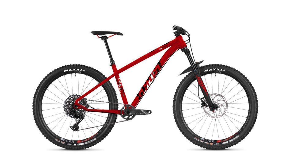 Ghost Asket 8.7 AL U MTB-Hardtail Diamant 27,5" riot red/night black