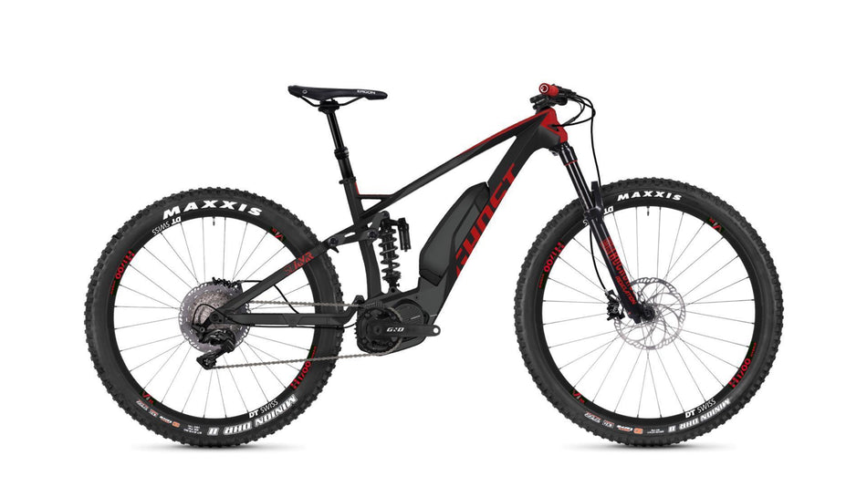 Ghost Hybride SLAMR S6.7+ LC E-Bike 27,5+" titanium gray/riot red